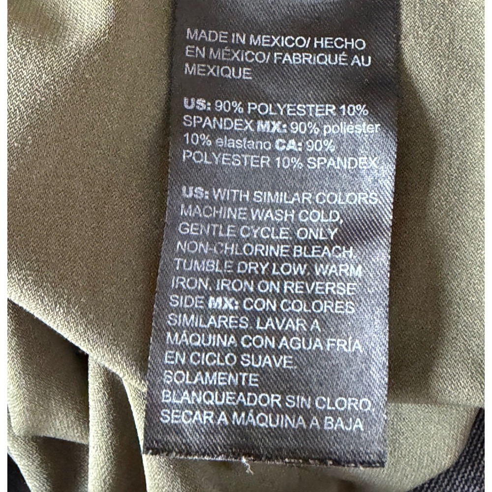 Chico's Cardigan Set Womens 3 16/18 Travelers Olive Green Open Front EUC - Picture 5 of 7